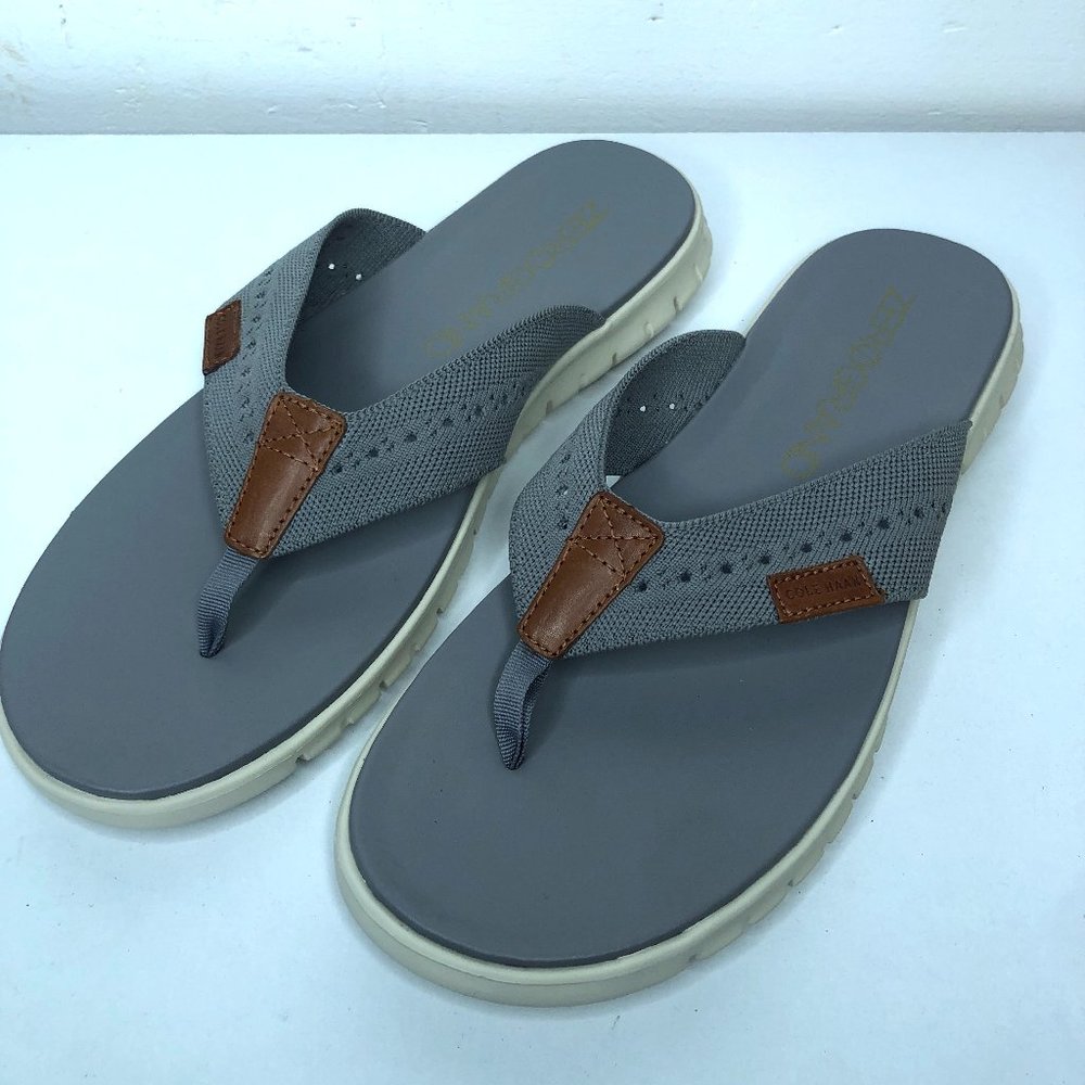 Cole Haan ZERØGRAND Knit Tong Sandal Flip Flop 13m